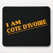 Soy Cote D&Apos; Ivoire Alfombrilla De Ratones