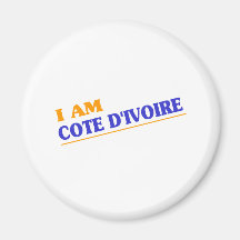 Soy Cote D&Apos; Ivoire Imán De Frigorífico