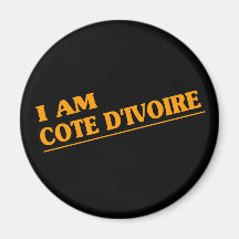 Soy Cote D&Apos; Ivoire Imán Para Frigorifico