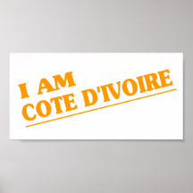 Soy Cote D&Apos; Ivoire Poster