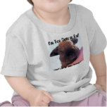 ¡Soy demasiado lindo comer! Camiseta del bebé