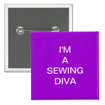 Soy DIVA DE COSTURA de A Pins