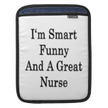 Soy divertido elegante y gran enfermera fundas para iPads