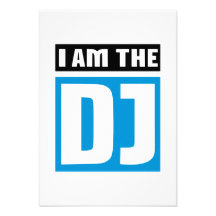 Soy DJ Invitacion Personalizada