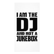 Soy DJ no una máquina tocadiscos Tarjetas Fotográficas