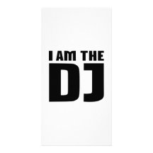 Soy DJ Tarjeta Con Foto Personalizada