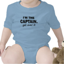 Soy el capitán. Consiga sobre él - divertido Trajes De Bebé