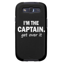 Soy el capitán. Consiga sobre él - divertido Galaxy SIII Cárcasas