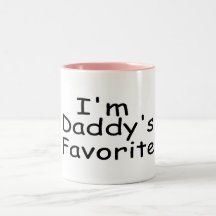 Soy el favorito del papá tazas