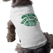 Soy el muchacho del cumpleaños camiseta de mascota