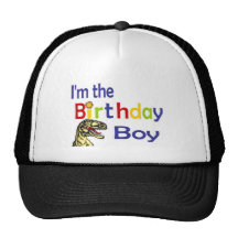 Soy el muchacho del cumpleaños gorras
