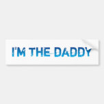 Soy el papá - el azul - etiqueta de parachoque