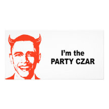 Soy el zar del fiesta tarjeta fotográfica