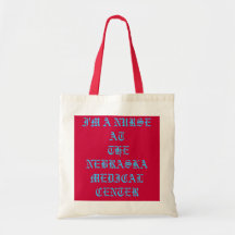 Soy ENFERMERA EN EL CENTRO MÉDICO de NEBRASKA Bolsa De Mano
