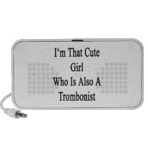 Soy ese chica lindo que es también trombón iPhone altavoz
