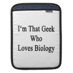 Soy ese friki que ama biología fundas para iPads