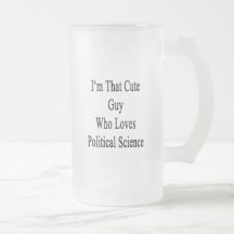 Soy ese individuo lindo que ama ciencia política tazas de café