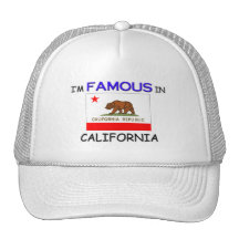 Soy famoso en CALIFORNIA Gorro