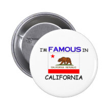 Soy famoso en CALIFORNIA Pin