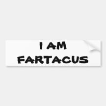 Soy Fartacus Pegatina De Parachoque