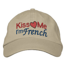 Soy francés por SRF Gorra Bordada