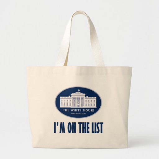 Soy la lista (de la Casa Blanca) Bolsas De Mano