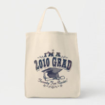 Soy las camisetas 2010 y regalos de un graduado bolsas lienzo