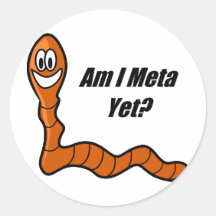 ¿Soy meta todavía? Pegatina