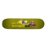 Soy Monopatín-Pintada de G - verde/amarillo