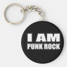 SOY música del punk de los chicas de los individuo Llaveros Personalizados