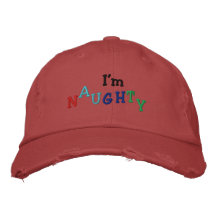 Soy, N, A, U, G, H, T, Y Gorra Bordada
