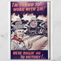¡Soy orgulloso trabajar con ellos! Tarjetón