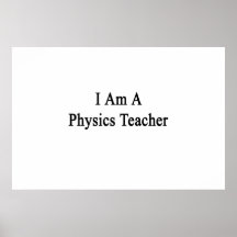 Soy profesor de la física impresiones