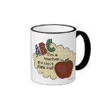 Soy profesor… que usted no puede asustarme taza de café