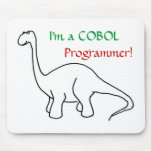 ¡Soy programador de COBOL! Mousepad Alfombrilla De Raton