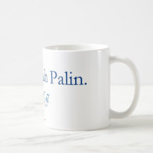 Soy Sarah que Palin retrocede, McCain Palin 2008 Tazas De Café