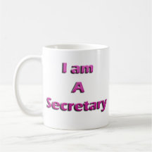Soy secretaria taza de café