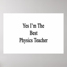 Soy sí el mejor profesor de la física impresiones