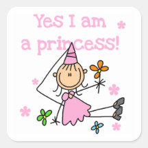 Soy sí princesa colcomania cuadrada
