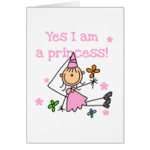 Soy sí princesa tarjeta