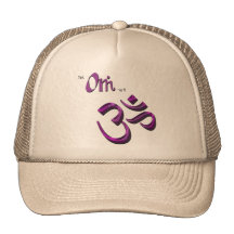 Soy símbolo Aum de OM-ish OM Gorras