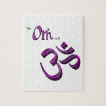 Soy símbolo Aum de OM-ish OM Puzzle