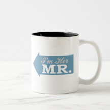 Soy su Sr. (la flecha azul) Taza