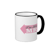 Soy su Sr. (la flecha rosada) Taza De Café