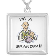 Soy un abuelo - las camisetas del abuelo y del beb collares