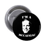 Soy un botón de McCainiac Pins