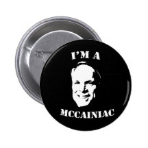 Soy un botón de McCainiac Pins