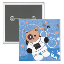 Soy un botón del astronauta pin