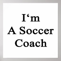 Soy un coche del fútbol posters