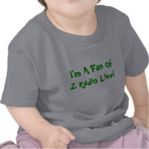 "Soy un fan de la radio de Z vivo!" Camiseta del b